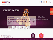 Tablet Screenshot of imediacenter.com
